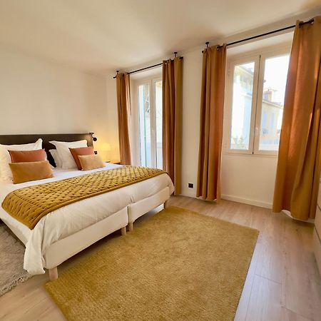 Luxueux 3 Pieces 80M2 - 2Ch - 2 Sdb - 1Mn Beach Croisette Cannes Bagian luar foto